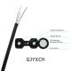 GJYXCH/GJYXFCH Outdoor Self Supporting FTTH Drop Cable 1/2/4 Core Single Mode Figure 8 Fiber Optic Cable