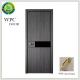 Waterproof Solid WPC Wood Door PVC skin Finished Apartment Use