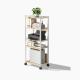 Commercial Furniture 3 Tier Movable Printer Stand Multi-purpose Desk Organizer