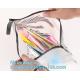 Heat Welding PE Plastic Envelope Bag With Slider Zipper Top, Polythene Plastic Slider k Bag For Garment Packing