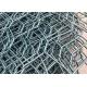 High Strength Galfan Weaving Gabion Wire Mesh 80x100mm For Retaining Structure
