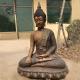 Bronze Buddha Statues Garden Sitting Budda Sculpture Garden Life Size
