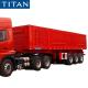 China Truck Trailer Tipper Side Semi Tipper Trailers Supplier