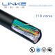 UL2464 22AWG*110c 110 Core Electric Cable for Electronic Equipment Tinned Copper Conductor