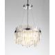 OEM D33x51cm Crystal Glass Pendant Light For Hotel