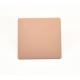 AISI Stainless Steel Color Plate Sheets Sandblasted Rose Gold