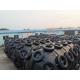 ISO17357 Ship Marine Pneumatic Yokohama Type Fender With Chain Tyre Net