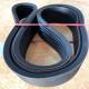 Rubber Black Color 13.6mm Top Width Banded V Belt