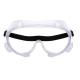 Enclosed Labor Medical Laser Disposable Safety Goggles Soft Pvc For Work Protective