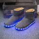 2018 Paris New Trend full light fiber shoes led