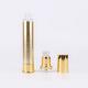 Plastic Plating Ribbed Shoulder 20ml 30ml Cosmetic Pump Bottle