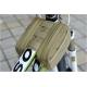 Outdoor Cycling Mountain Bike Bicycle Saddle Bag Back Seat Tail Pouch Package khaki
