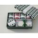 Red & Green  Cinnamon chai  fragrance scented glass candle & tin  candle  packed into gift box