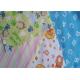 Fire Resistant Printed Cotton Flannel Material Double Sided Twill Style