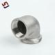 Sample Customization CNC Machining Stainless Steel 90 Degree Elbow Pipe Fittings