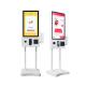 32 Inch Restaurant Self Ordering  Kiosk 400 Nits With Wireless Pagers
