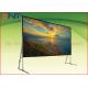 3D High Gain Fast Fold 16:9 120 Inch Projector Screen With Stand