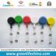 Hot Selling Round Solid Colors Yoyo ID Retractable Reels