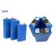Blue Color LiFePO4 Lithium Battery 3.2V 50Ah With Waterproof Plastic Case