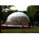 Advertising Wind Proof Fabric Sidewall Geodesic Dome Tent White For Events
