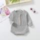 Baby Boys And Girls Knitted Romper Babies Sweater Jumpsuit Unisex Solid Kids Clothing Bodysuit Long Sleeve