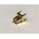 RF MCX Connector female gold plated vertical PCB Mount for antenna, WIFI and Bluetooth