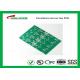 Fast Prototype Double Sided PCB Surface Immersion Silver One Panel with 4up