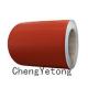 Plain Red Color PPGI Steel Coil Inner Diameter Φ508 / Φ610MM For Roof Building Materail