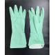 Cotton Spray Flocklined Household Rubber Gloves For Dishwashing