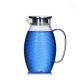 High Borosilicate Glass Pitcher , Drip Free Large Capacity Glass Water Carafe