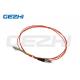 Singlemode Simplex Fiber Optic Patch Cord LSZH LC To FC Fiber Patch Cable