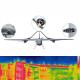 VTOL Powerline Inspection Drone 640X480 640X512 Thermal Resolution Ranging HXCG468