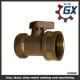 Cast NPT Full Port Private Label on Handle Brass Ball Valve for Gas