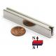 N45 Super Strong Neodymium Magnet Bar Block 3x 1/2x 1/8 inch Big Size