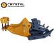 Custom Excavator Hydraulic Rotating Grapple Log / Ironware Grab For Excavator