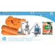 Fresh salad sliced carrot pouch packaging machine with labeling