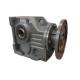 KF67 Solid Shaft Right Angle Speed Reducer Gearmotor Helical Bevel Motor Speed Reducer With Output Shaft