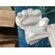 Disposable Polythene Hand Gloves , Clear Plastic Food Handling Gloves 26x32cm