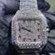 DEF Cartier Bussdown Watch Cartier Santos Iced Out Diamond Watch OEM