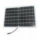 A Grade Small Flexible Solar Panels Glass Laminated 6V 10W Waterproof Long Lifespan