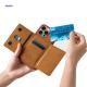 UV Printing Vegan Leather Phone Pouch OEM For IPhone Cover
