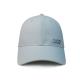 Customized high quality new style 3d rubber printing baseball caps with screen printed tape