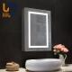 Wall Mounted LED Lighted Bathroom Mirror Cabinet in Modern Style with Aluminum Chassis