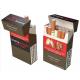 2000pcs ISO9001 Cigarette Packaging Box Paperboard Custom Flip Top Disposable TUV