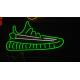 Cuttable AC240V Acrylic Led Neon Sign FREE Running Shoes No Fragile