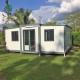 Luxury Fold Up 3 In 1 40ft Expandable Container Home Relocatable Site Office