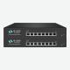 Rack Mounted 8 RJ45 IEEE 802.3ab 2.5G Switch 12KB Jumbo Frame For Networking