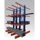 Pipe Dual Sided Cantilever Heavy Duty Storage Racks System 4 Meters High