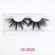 Super Soft 3D 25mm Real Mink Lashes With Regular Packaging