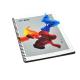 OEM Spiral Bound Notebook Printing CMYK Gloss Coated C2S Art Paper